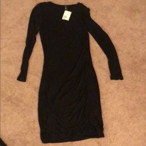 H\u0026M | Dresses | Hm Black Side Ruched 